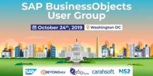cBEYONData Attending SAP BusinessObjects Federal User Group in Washington DC