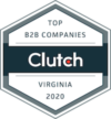Top B2B Companies Virginia - Clutch 2020 Award