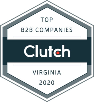 Top B2B Companies Virginia 2020 - Clutch Award