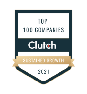 cBEYONData is a part of the 2021 Clutch 100 for Sustained & Fast Growth - cBEYONData Awards